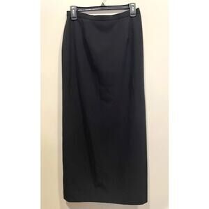 Kasper And Company ASL Skirt Size 4 Black Classic Midi Professional